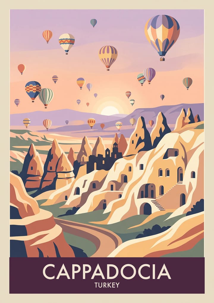 Cappadocia, framed