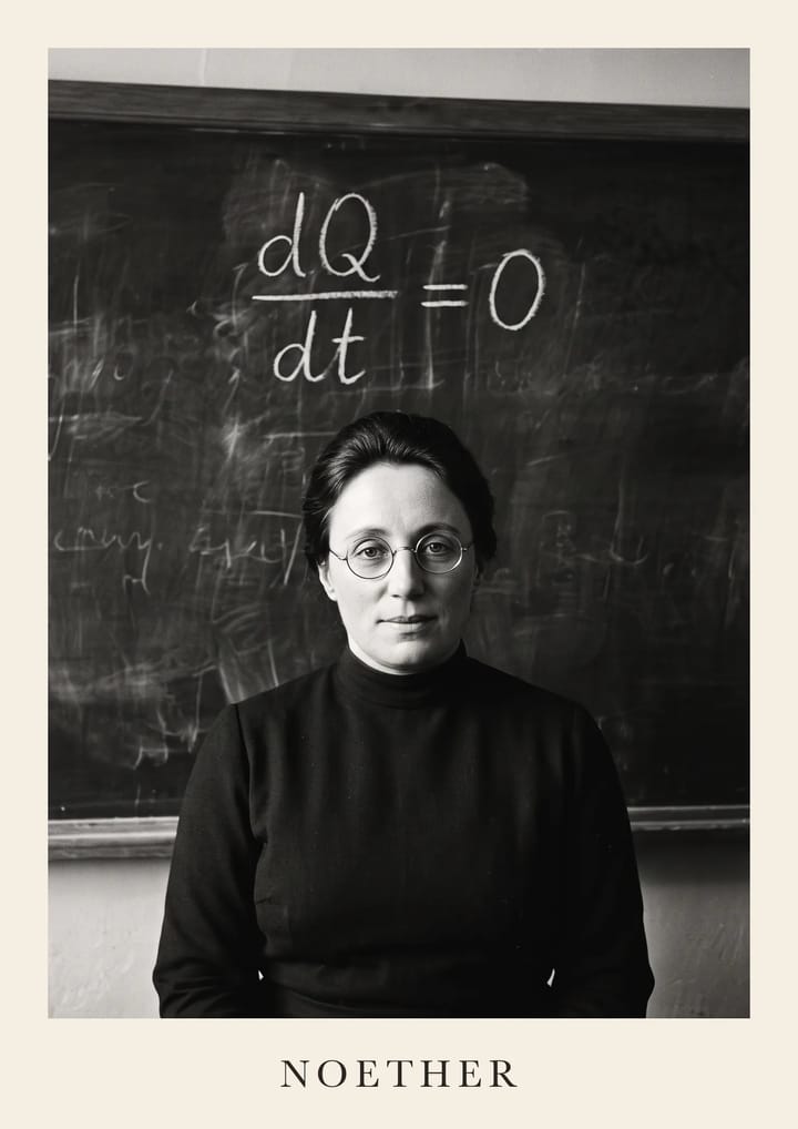 Emmy Noether, framed