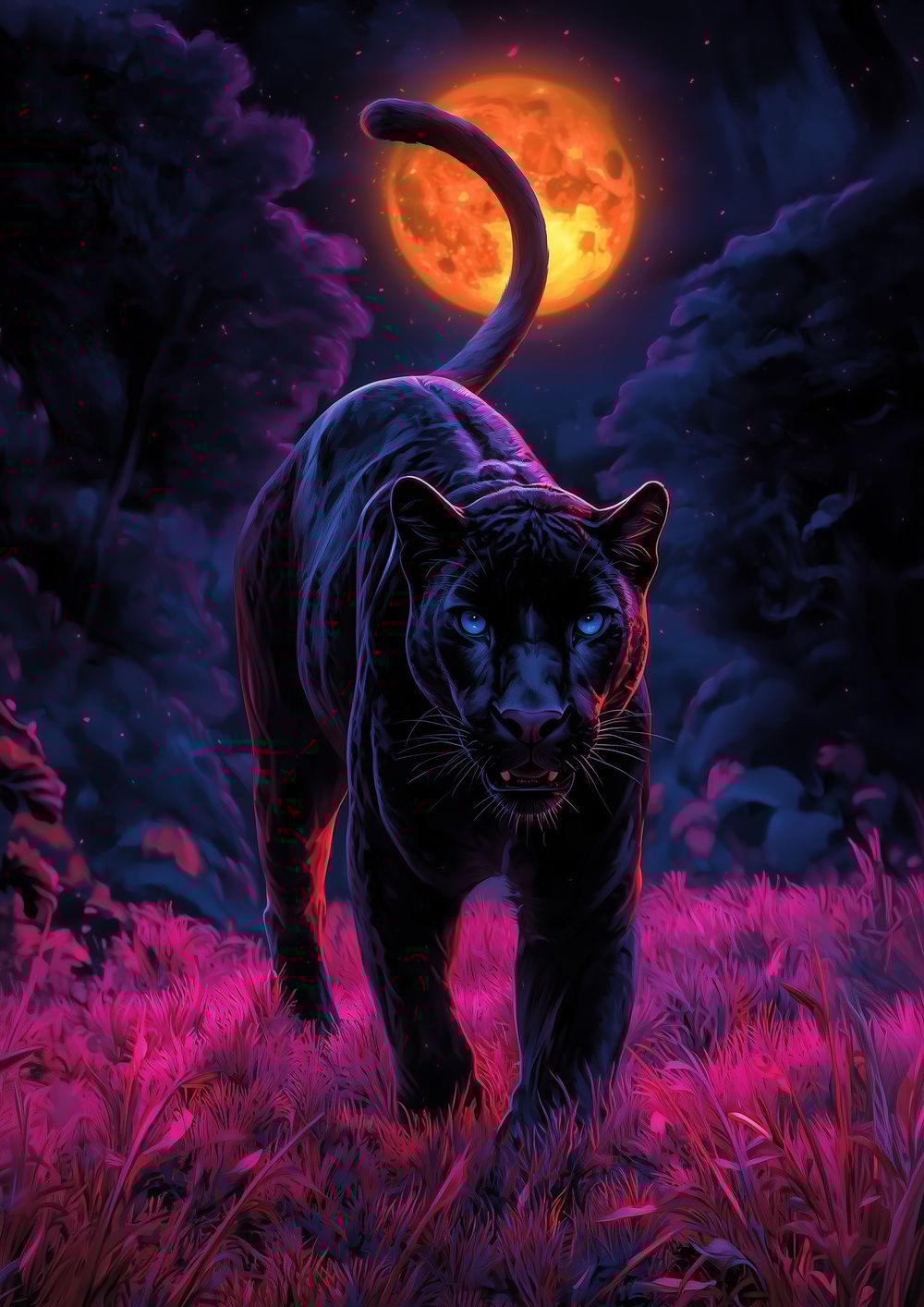 Crimson Moon, Cobalt Eyes