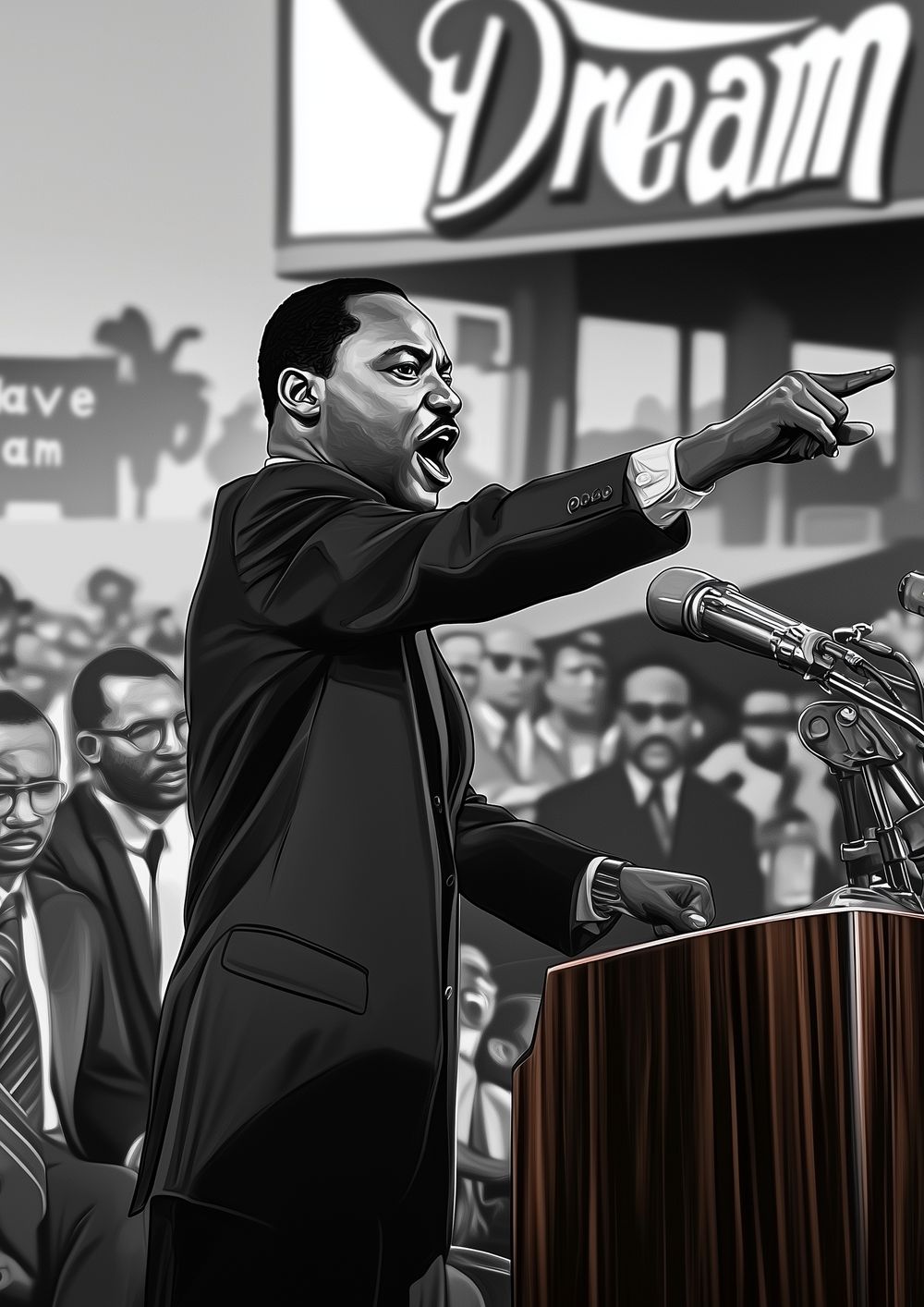 Pointing Toward the Dream