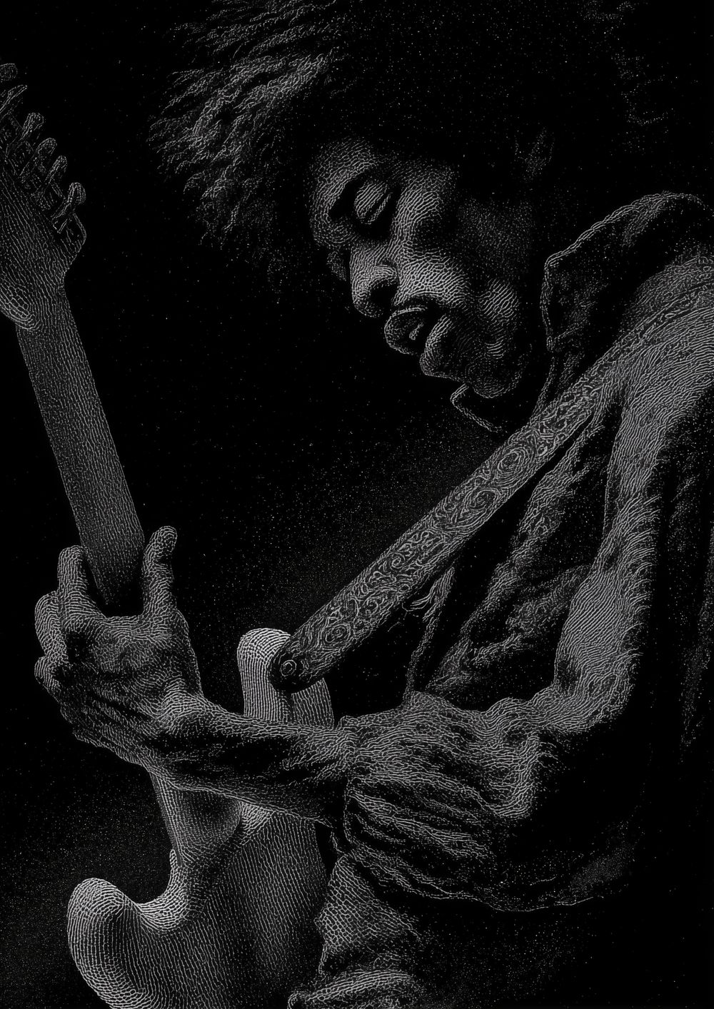 Midnight Solo in Silver Grain